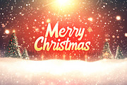 Merry Christmas Greeting Cards, a Decorative Illustration by VetalStock (Thumbnail 3 of 8)
