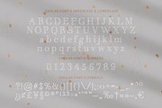 Cholas Modern Christmas Font Display, a Serif Font by Cloverons (Thumbnail 10 of 10)