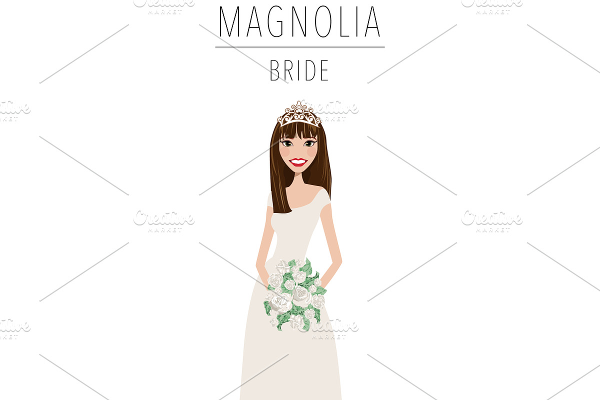 Bride Portrait Creator | Wedding Art, a Person Illustration by Lauren Lesley Studio (Photo 16 of 29)