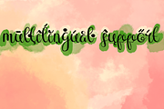 Just Kidding Script Font, a Script Font by Rachel McBride Creative (Thumbnail 4 of 8)