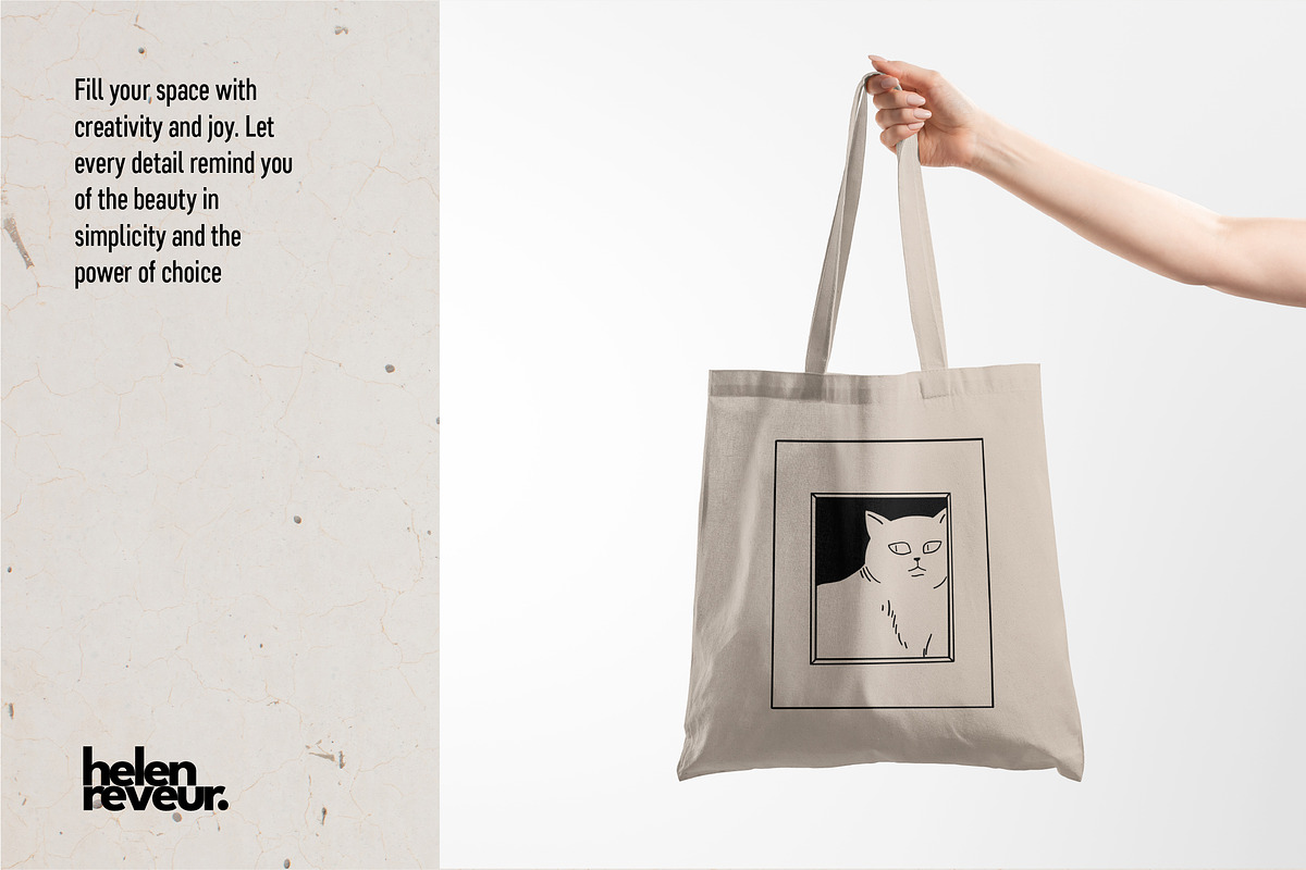 11 Quirky Cats Illustration, an Animal Illustration by helenreveur (Photo 2 of 4)