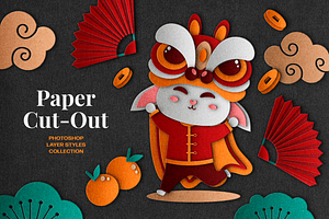 Scissors Wizard: Paper Cutout Effect, a Layer Style Add-On by pixelbuddha.net