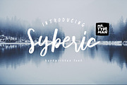 Syberic Handwritten Script, a Script Font by Mr.Typeman (Thumbnail 1 of 8)