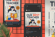 World Teacher's Day Flyer, a Flyer Template by Annora Studio (Thumbnail 2 of 4)
