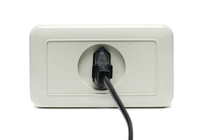 Plug in the socket, a Photo by saiko3p