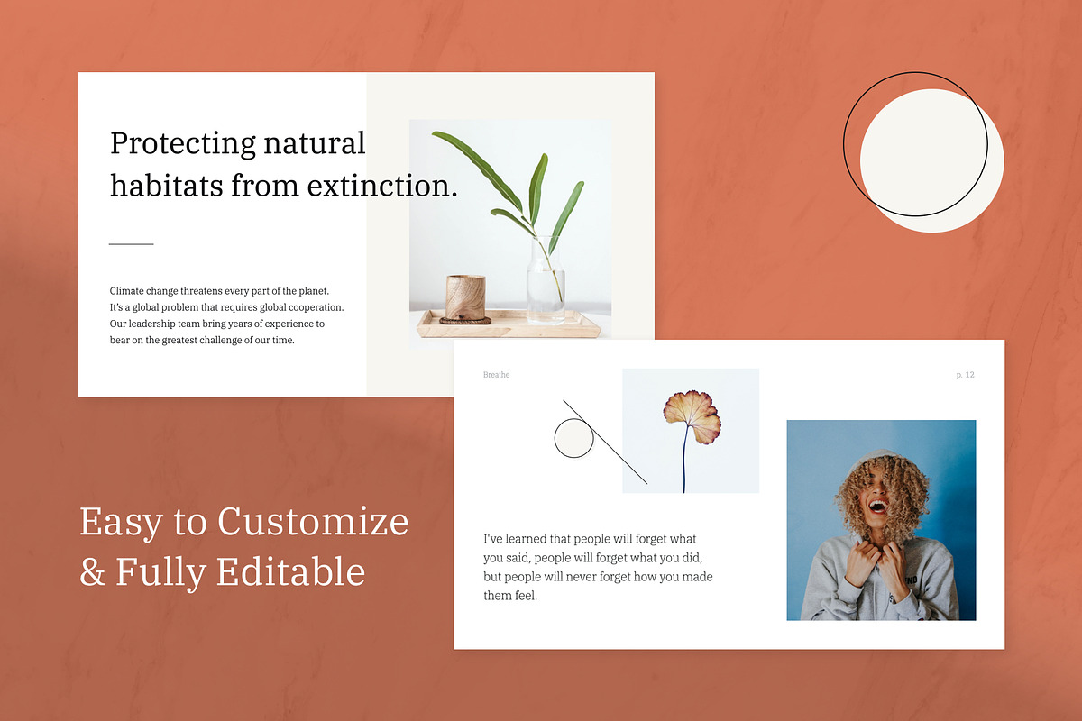 Breathe Creative Keynote Template, a Presentation Template by Vladislav Muslakov (Photo 6 of 14)