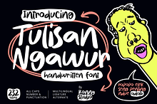 Tulisan Ngawur Playful Handwritten