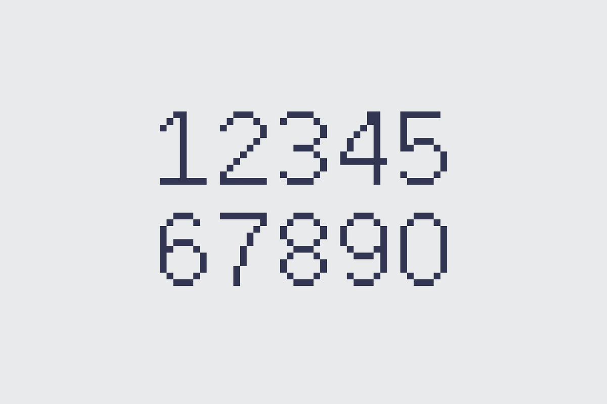 Chonky Pixel - 8Bit Pixel Typeface, a Sans Serif Font by HipFonts (Photo 4 of 7)