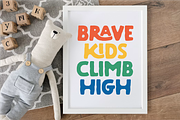 Brother Children - Display Font, a Handwritten Font by SaktiAvellin (Thumbnail 6 of 8)