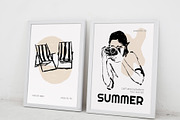 SUMMER VIBES posters set, a Seasonal Illustration by Yuliia Lashevska (Thumbnail 11 of 11)