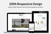 Adeline Feminine Clean Blog Theme, a WordPress Template by MatchThemes (Thumbnail 3 of 4)