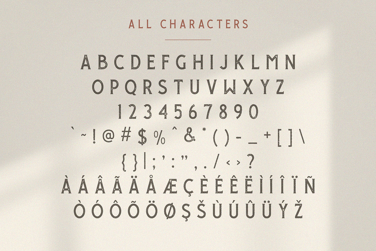 Giroud Vintage Font Family + Bonus, a Serif Font by Craft Supply Co. (Photo 9 of 12)