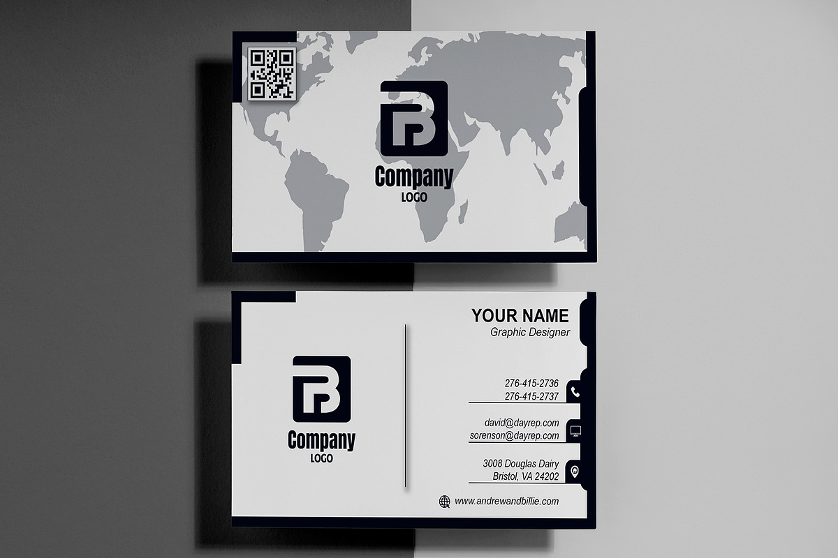 Estate Agency Card PSD preview 6