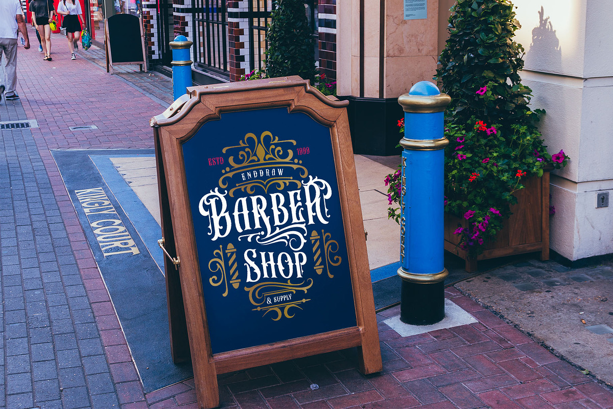Money Brother Victorian Typeface, a Blackletter Font by alit design (Photo 15 of 20)