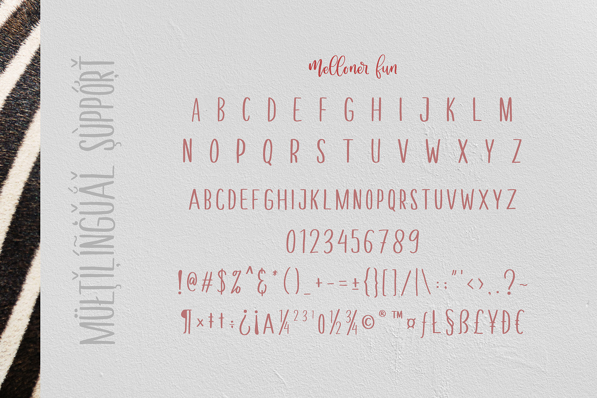 Melloner Fonts preview 7