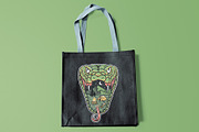 snake head with mountain view, an Animal Illustration by gunaonedesign (Thumbnail 4 of 4)