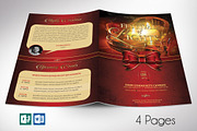 Light Christmas Program Template, a Brochure Template by Godserv Designs (Thumbnail 1 of 10)