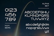 SpaceX - Wide & Slim Sans Serif, a Sans Serif Font by zohanimasi (Thumbnail 2 of 4)
