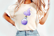 Autumn Png, T-Shirt Design shirt, an Illustration by Watercolor design (Thumbnail 2 of 3)