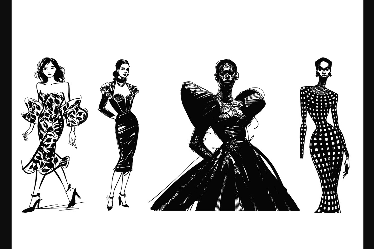 Custom fashion illustration, a Person Illustration by SketchArtStudio (Photo 5 of 12)