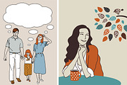 28 vectors with people characters, a Person Illustration by Crowhouse (Thumbnail 4 of 5)