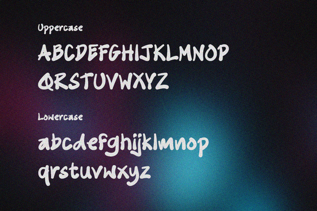 Old Vibes - Display Font, a Handwritten Font by ENATIVE (Photo 2 of 6)