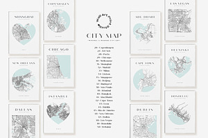 City Map Art Bundle