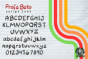 Profebeto Script Font, a Handwritten Font by El Profe Beto Studio (Thumbnail 2 of 7)