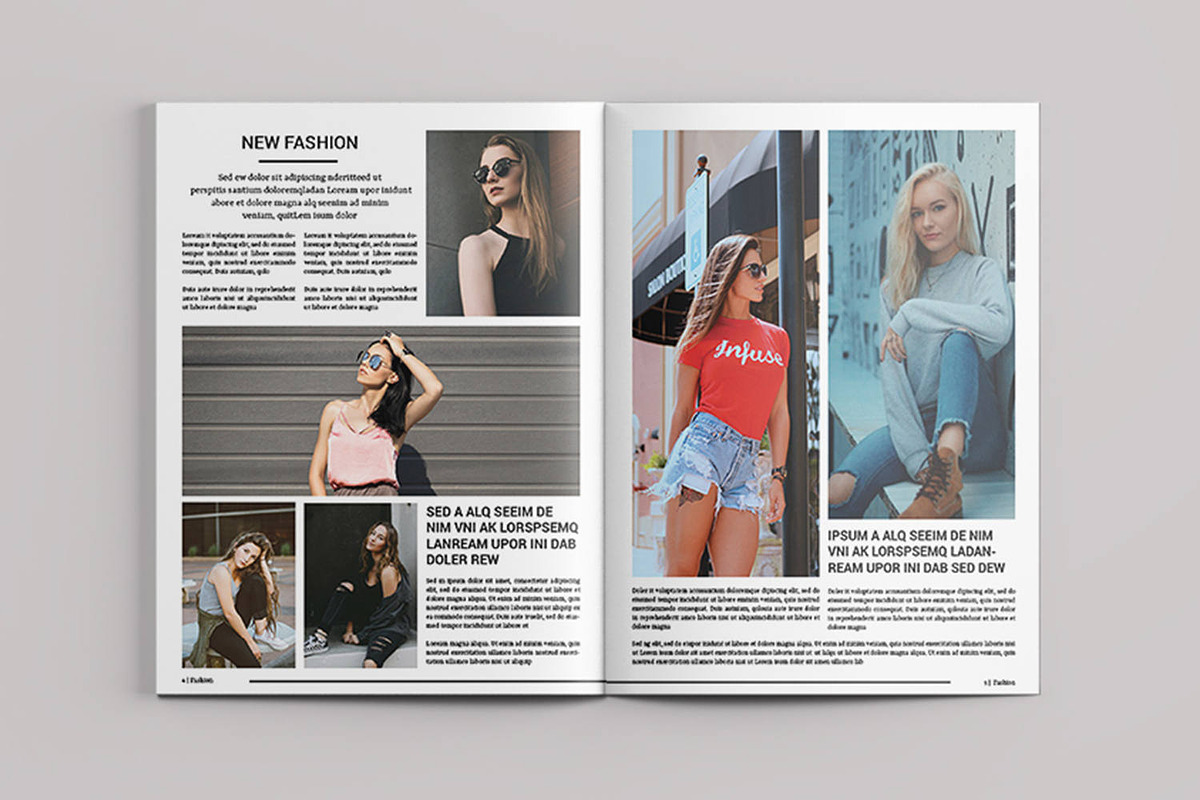 Fashion Lookbook, a Brochure Template by Template Shop (Photo 6 of 9)