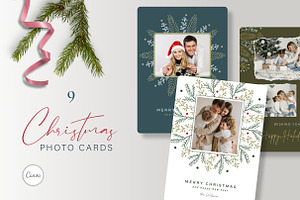 Canva Christmas Photo Card Templates, a Card Template by R-studio