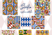 Sicilia. Majolica aesthetic., a Pattern Graphic by ma_i_vi (Thumbnail 10 of 11)