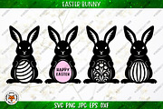 Easter Bunny Collection,Floral Bunny, an Animal Illustration by Digital_Craftyfox (Thumbnail 10 of 20)