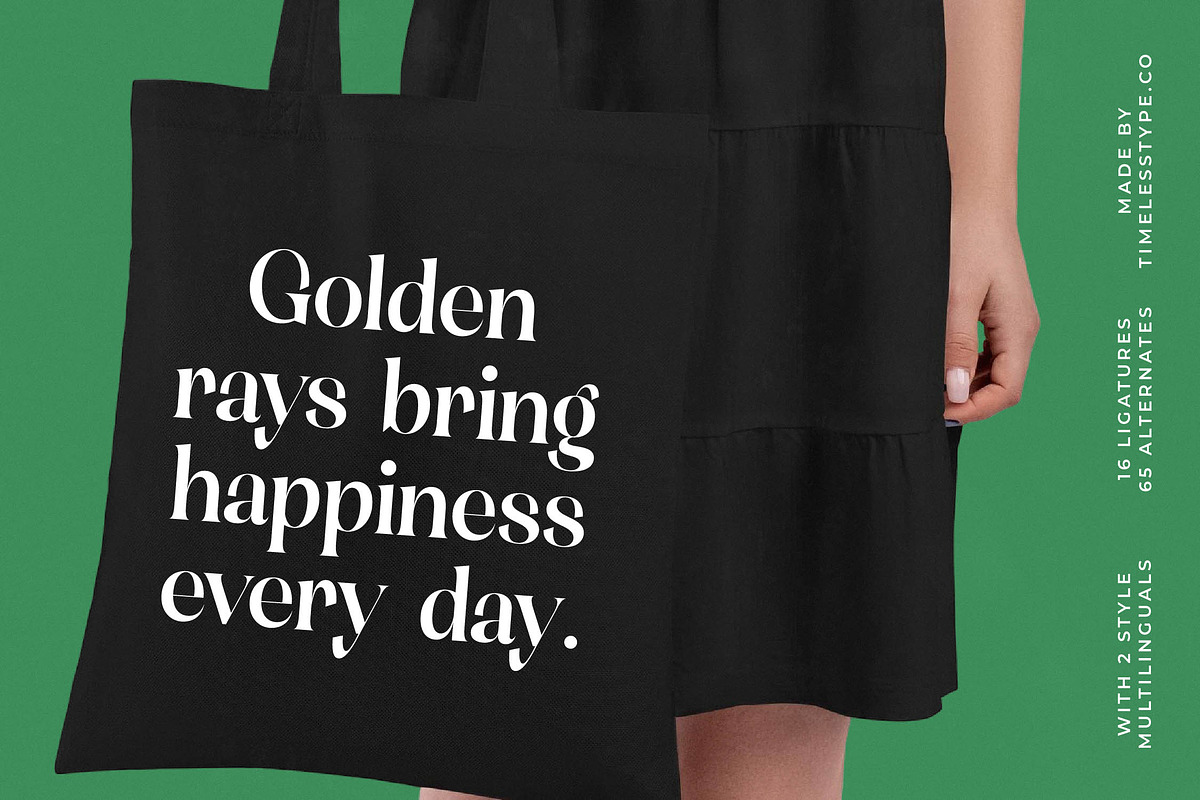 Mosbic Modern Luxury Serif, a Serif Font by timelesstype.co (Photo 12 of 20)