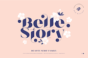 Belle Story - Beauty serif family, a Serif Font by creativemedialab (Thumbnail 1 of 18)