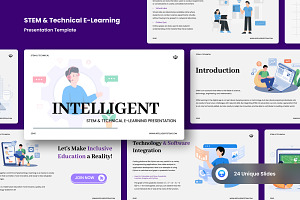 STEM & Technical E-Learning Presenta, a Presentation Template by twinstd