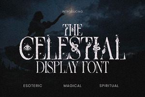 Celestial - Mystic Tarot Font, a Serif Font by AndrewPixelType