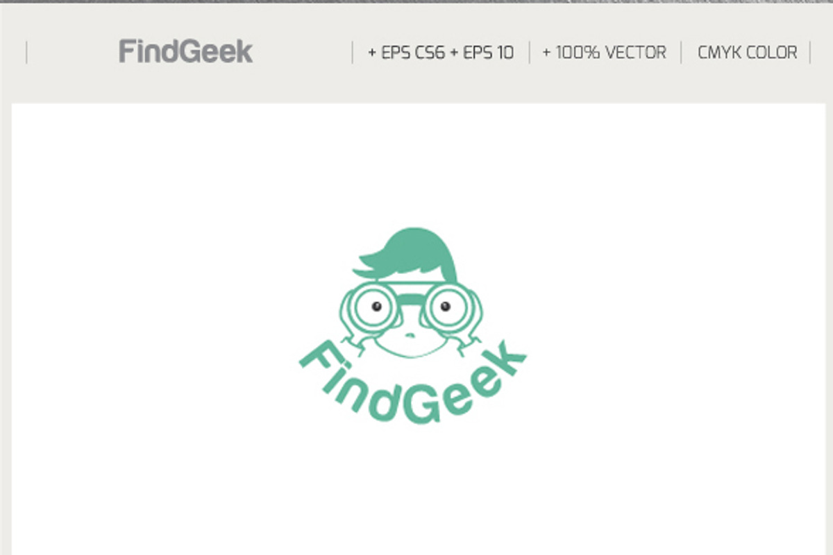 Find Geek, a Branding & Logo Template by blends.studio (Photo 2 of 2)