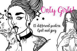 Only Girls! Tattoo girls
