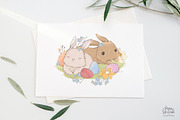 Easter Bunny Collection, an Animal Illustration by Lesya Skripak (Thumbnail 5 of 6)