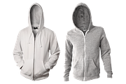 Zip-Up Hoodie Mockup Kit, a Hoody Mockup by Go Media's Arsenal (Thumbnail 4 of 5)