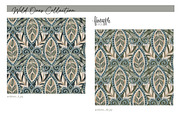 Boho Floral Digital Paper, a Pattern Graphic by FINEAPPLE (Thumbnail 5 of 12)