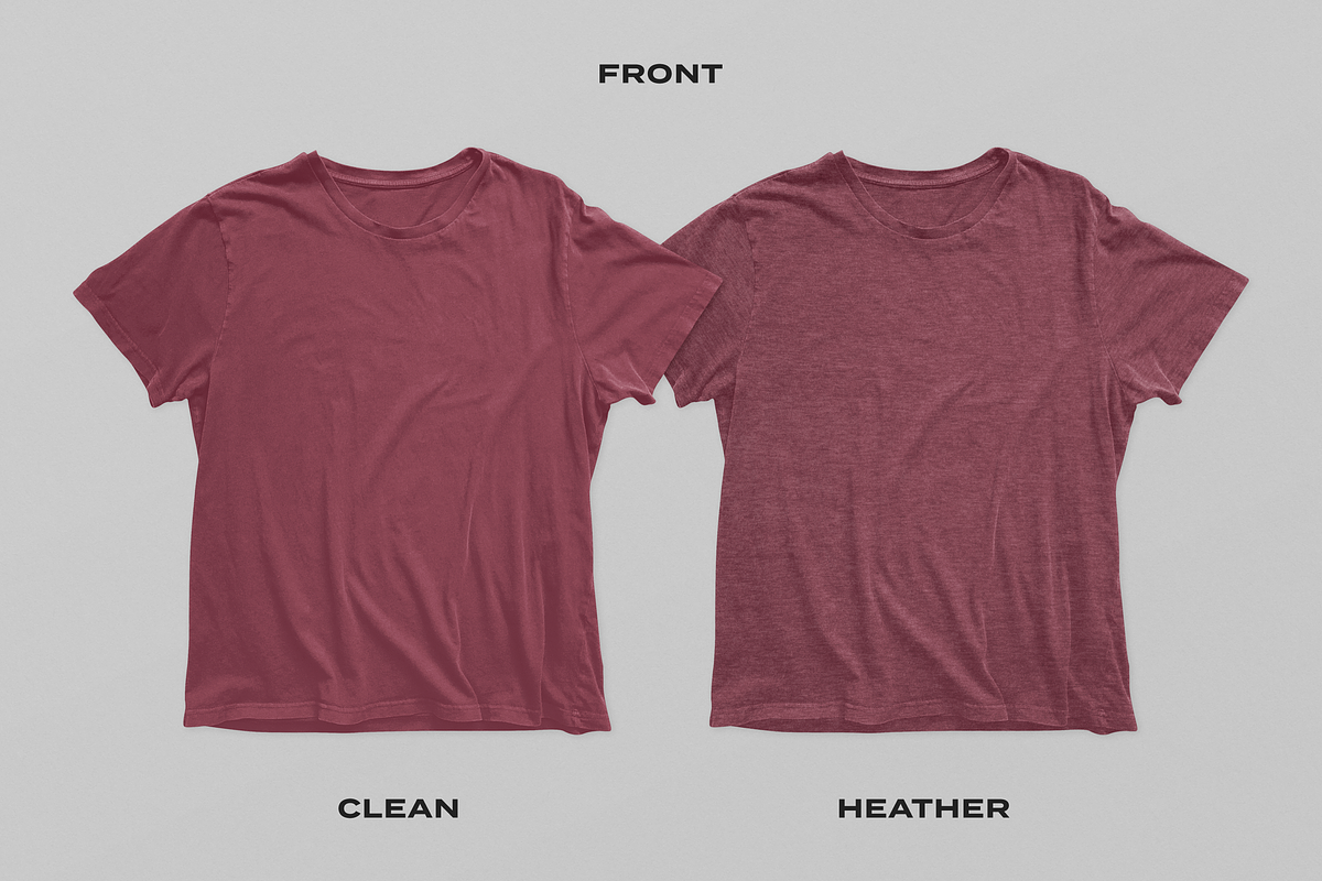 2-in-1 T-Shirt Mockup, a Merchandise Mockup by Clint English (Photo 2 of 5)
