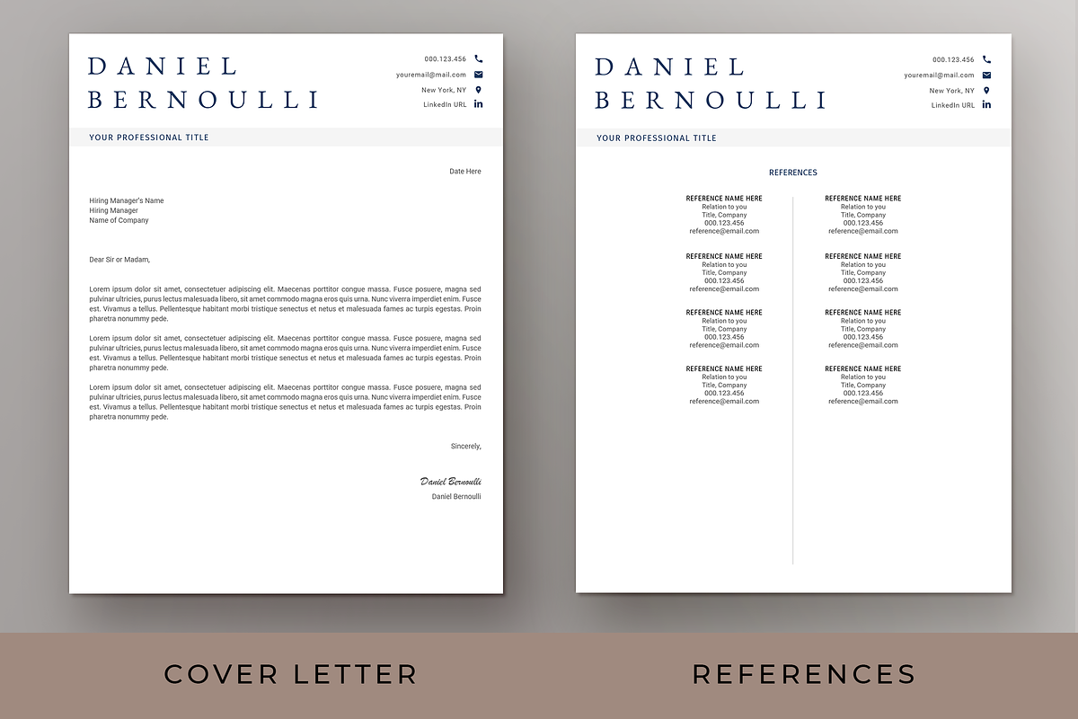 Modern Resume & Cover Letter - Word, a Resume Template by Resume Bureau (Photo 5 of 6)