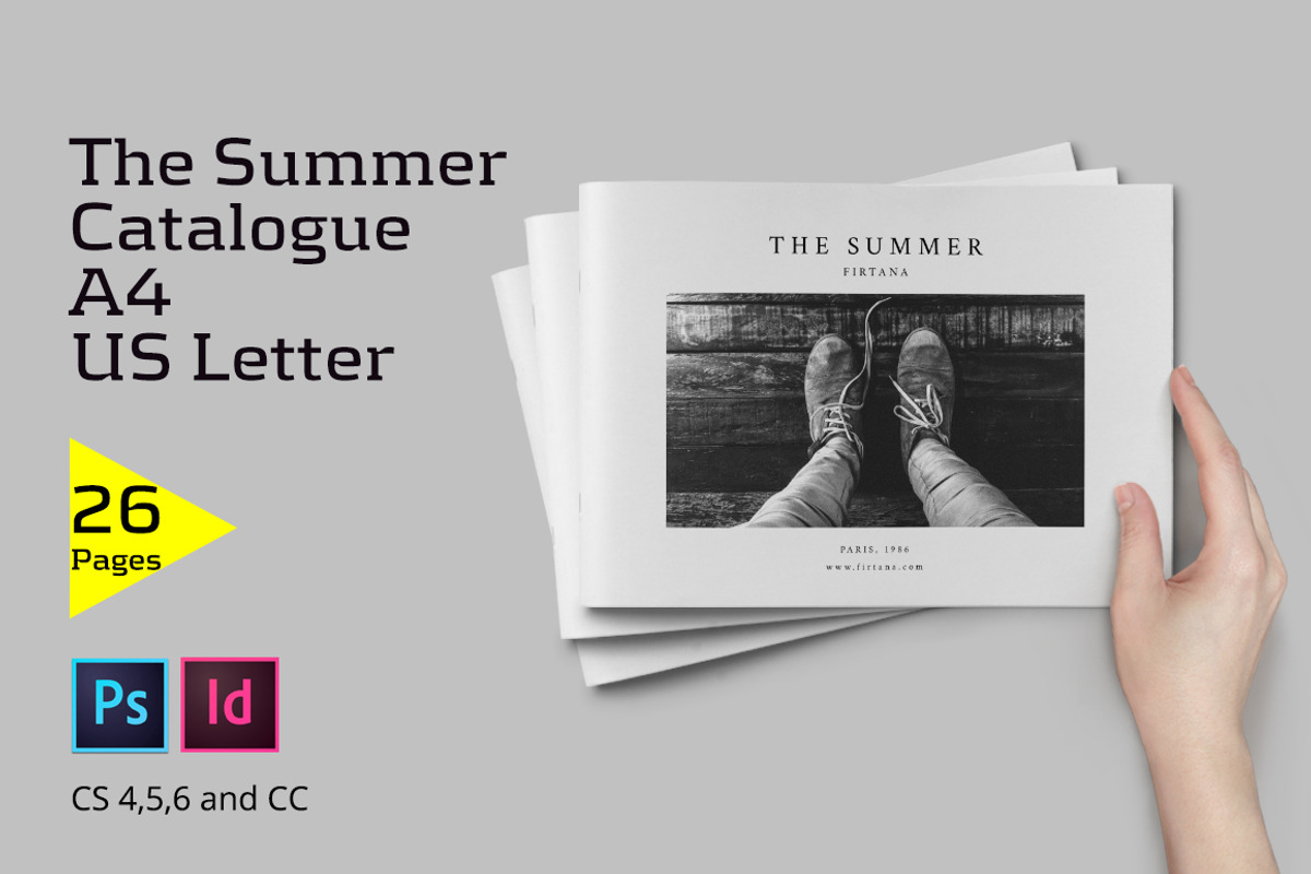 The Summer Catalogue, a Brochure Template by Firtana (Photo 1 of 14)