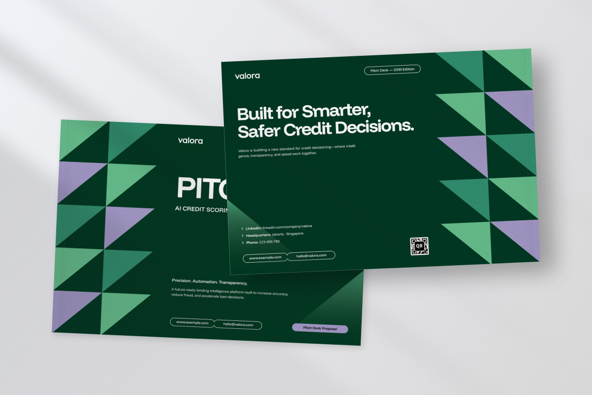 AI Credit Scoring Fintech Pitch Deck, a Brochure Template by productype1 (Photo 4 of 7)