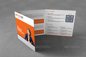 Square Trifold Brochure