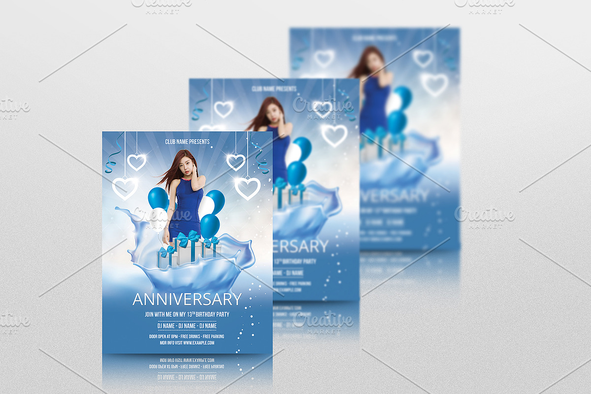 Birthday Party Flyer V771, a Flyer Template by Template Shop (Photo 2 of 2)
