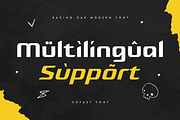 SOFAST - Racing Car Modern Font, a Sans Serif Font by Hamz Studio (Thumbnail 2 of 8)