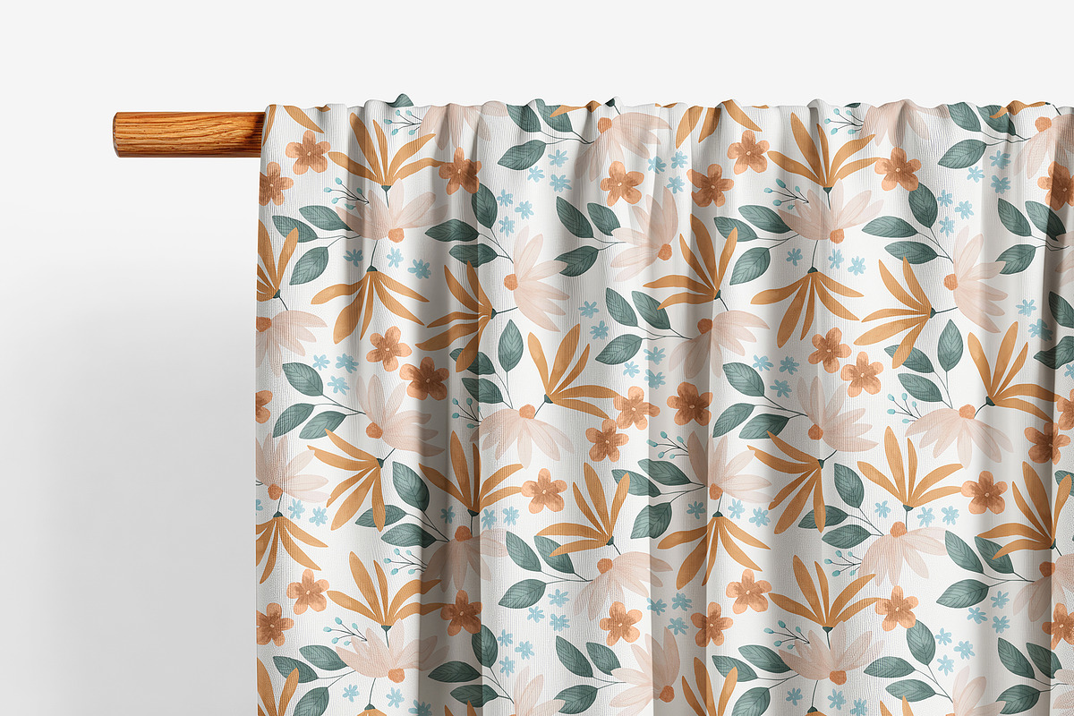 Hanging Fabric Mockup, a Household Mockup by GraphicVil (Photo 9 of 9)
