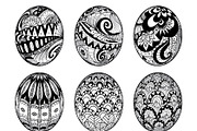 Happy Easter coloring page, an Object Graphic by Somjai King (Thumbnail 7 of 16)